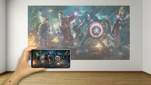 Can A Mobile Phone Act As A Projector For Movie Night