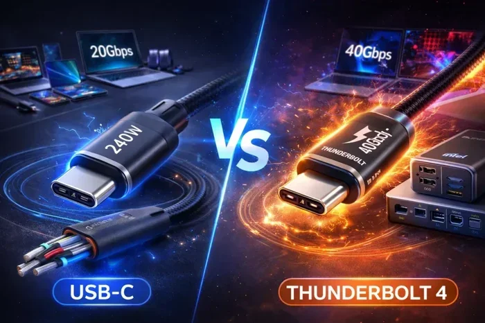Are Thunderbolt And Usb C The Same Or Completely Different