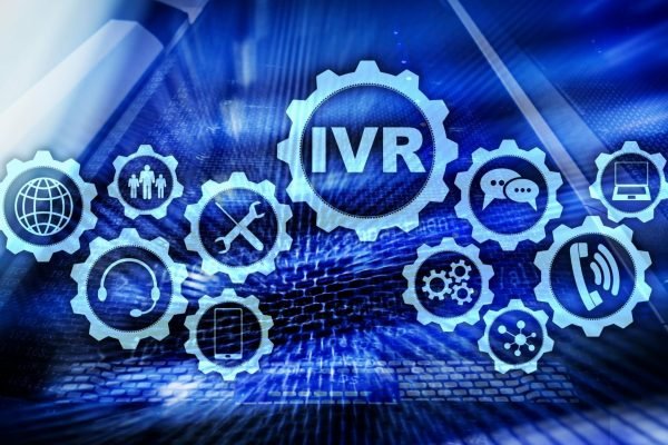IVR Interactive Voice Response. Call Center Business Concept. IVR